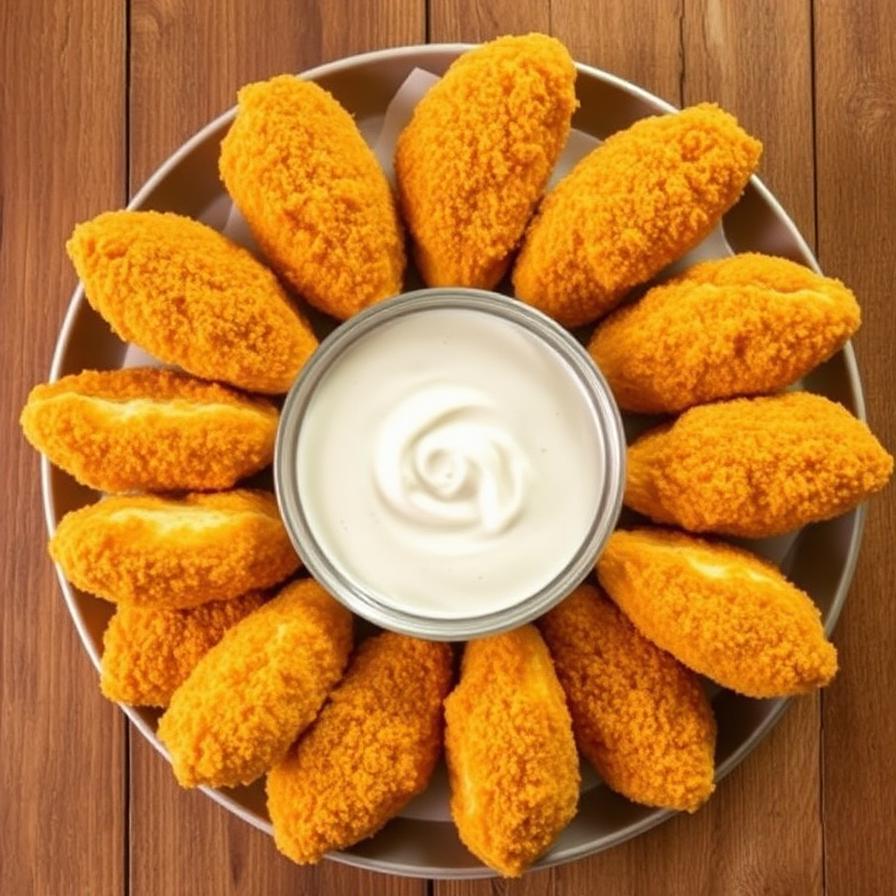 Tenders with holy dip radius