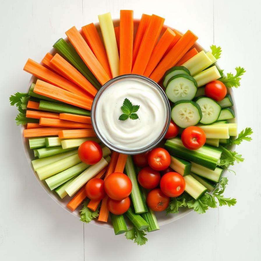 Veggie tray (pretending)